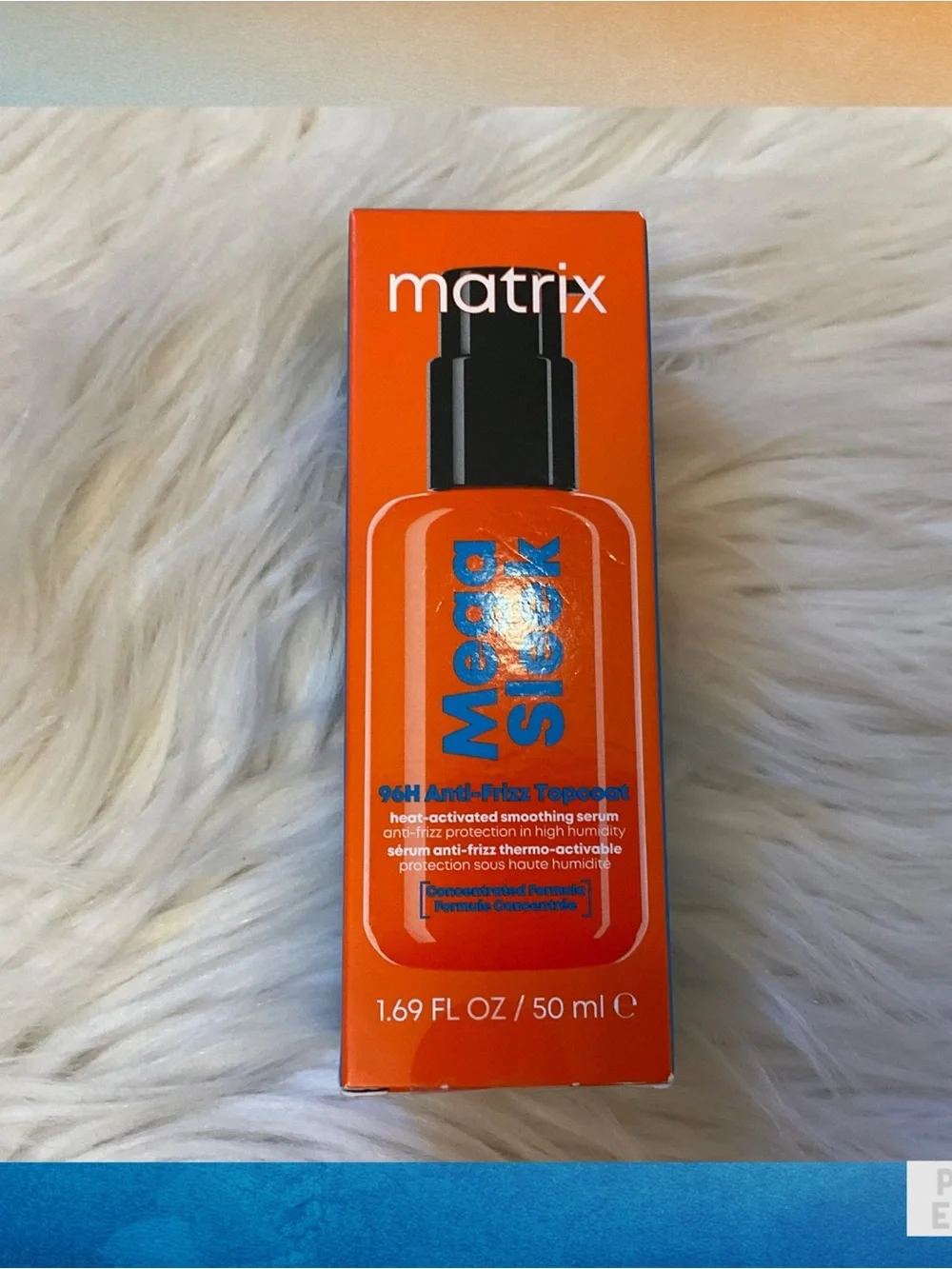 Matrix Mega Sleek 96H Anti-Frizz Topcoat - New in Box